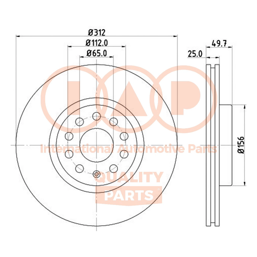 Brake Disc (709-50030)