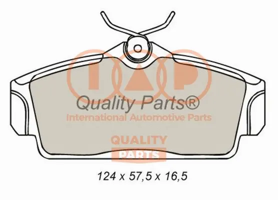 Brake Pad Set, disc brake (704-13085)