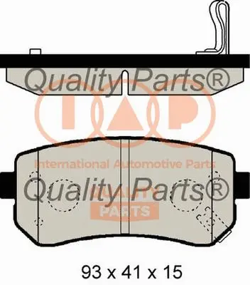 Brake Pad Set, disc brake (704-21073)