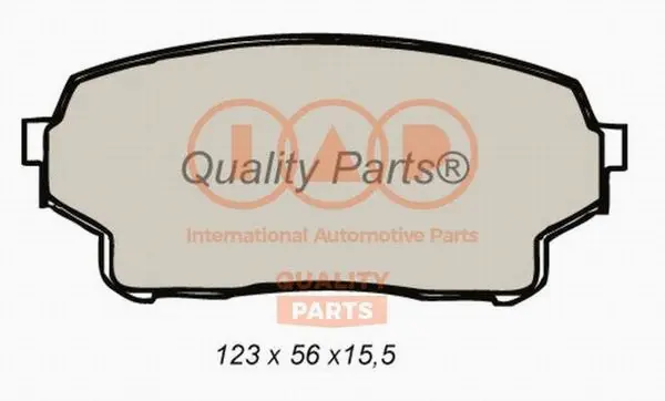 Brake Pad Set, disc brake (704-16055)