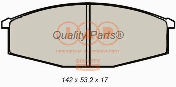 Brake Pad Set, disc brake (704-13010)