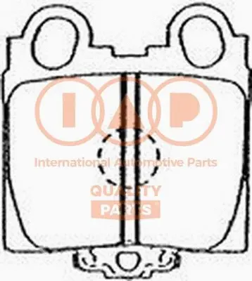 Brake Pad Set, disc brake (704-17112P)