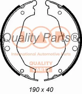 Brake Shoe Set, parking brake (705-07082)