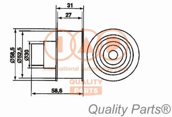 Tensioner Pulley, timing belt