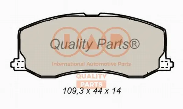 Brake Pad Set, disc brake (704-16065)