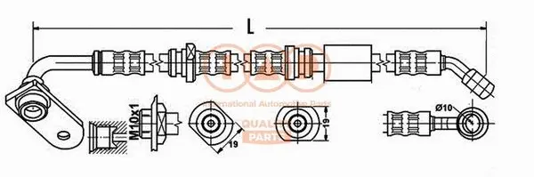 Brake Hose (708-16056)