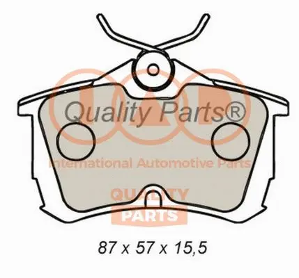 Brake Pad Set, disc brake (704-06027)
