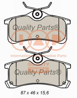 Brake Pad Set, disc brake (704-17184X)