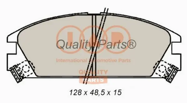 Brake Pad Set, disc brake (704-06030)