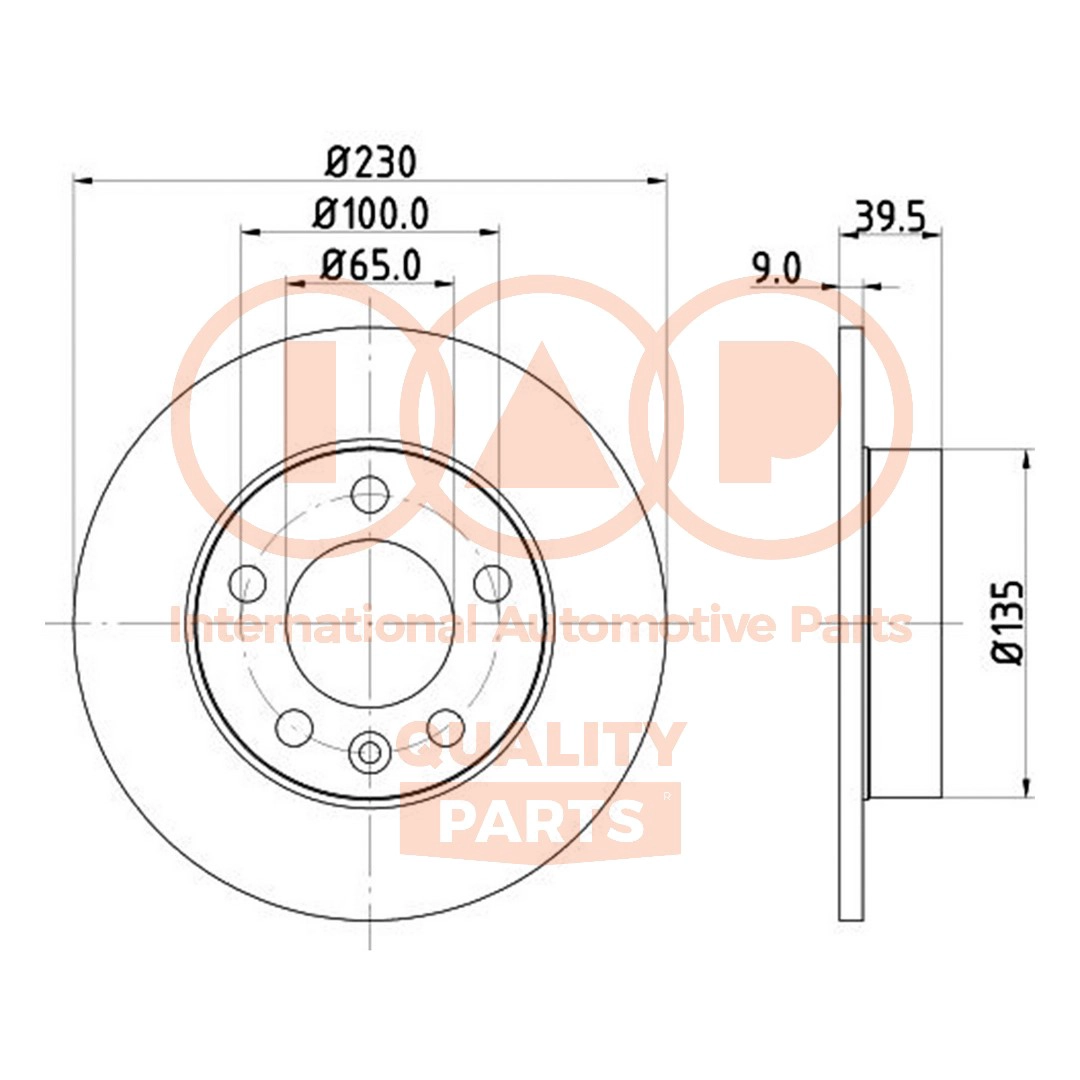 Brake Disc (709-50043)