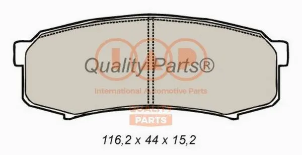 Brake Pad Set, disc brake (704-17047)