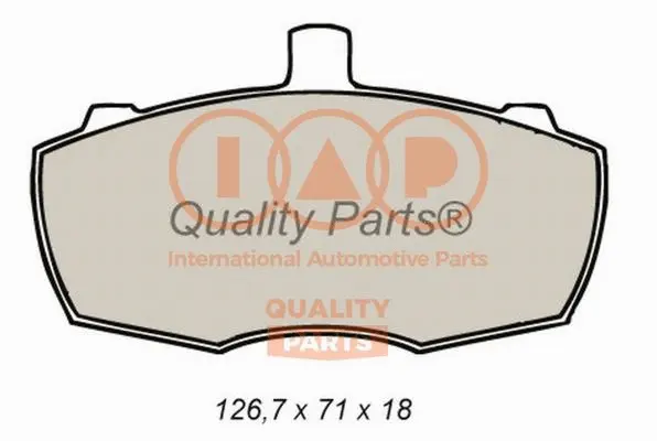 Brake Pad Set, disc brake (704-14040)