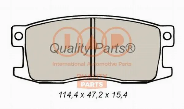 Brake Pad Set, disc brake (704-06040)