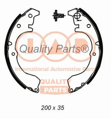Brake Shoe Set (705-17086)