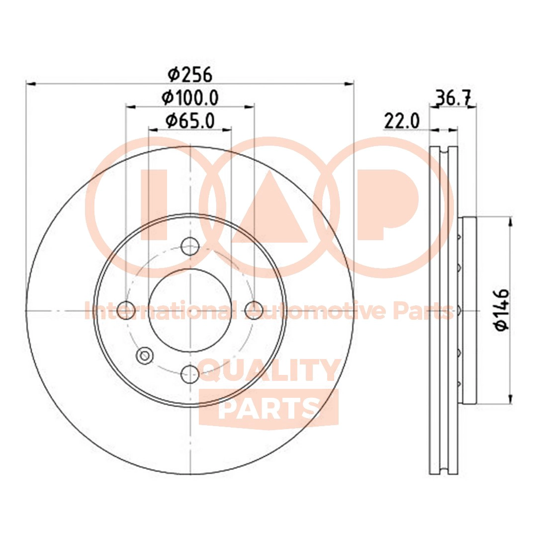 Brake Disc (709-50090)