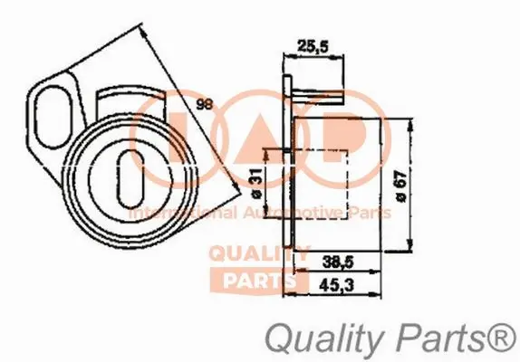 Tensioner Pulley, timing belt