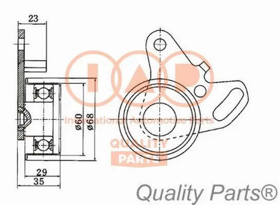 Tensioner Pulley, timing belt