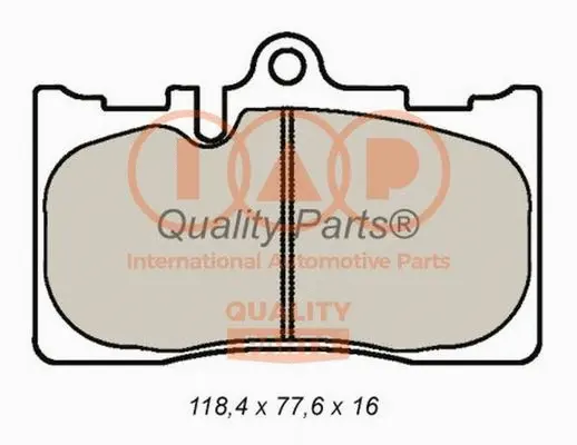Brake Pad Set, disc brake (704-17144P)