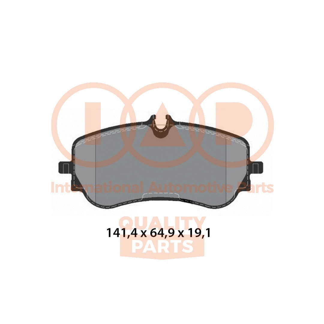 Brake Pad Set, disc brake (704-50021)