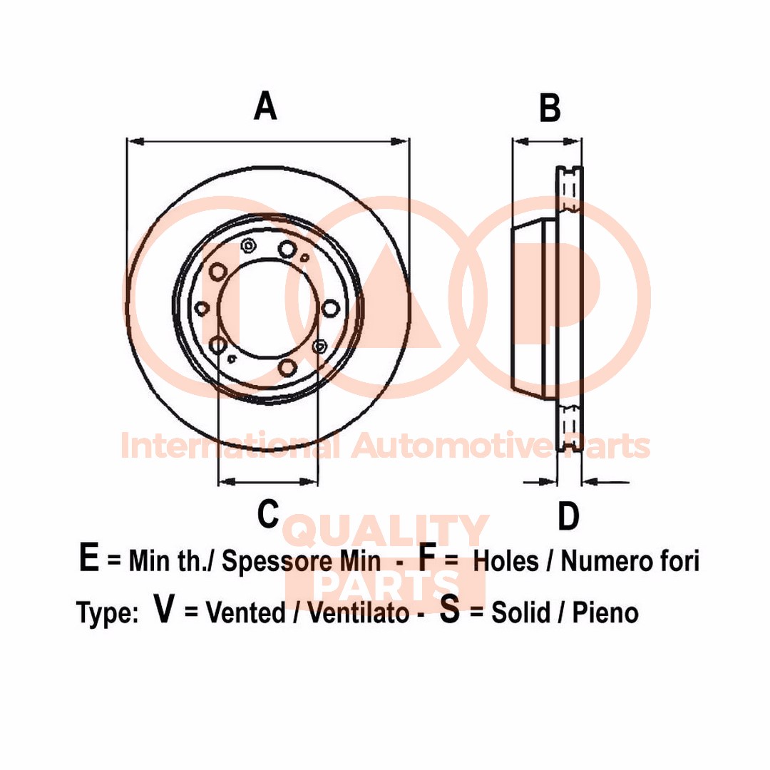 Brake Disc (709-17061)