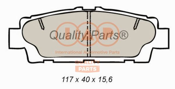 Brake Pad Set, disc brake (704-17141X)