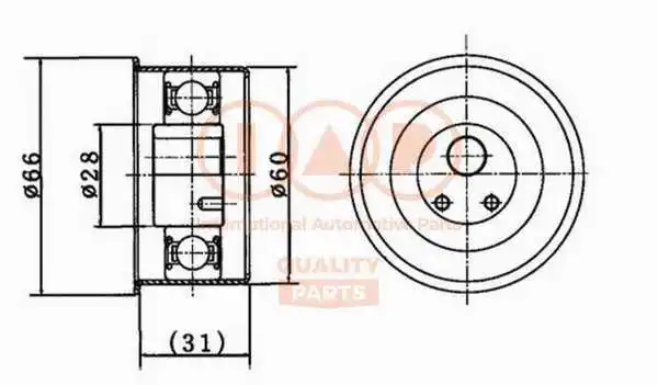 Tensioner Pulley, timing belt