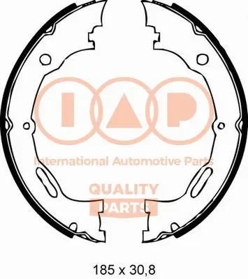 Brake Shoe Set, parking brake (705-02070)