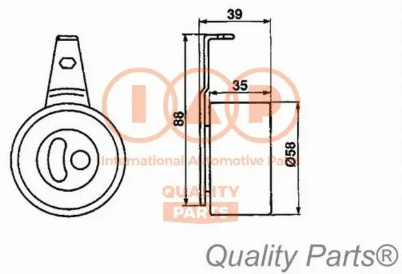 Tensioner Pulley, timing belt