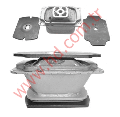 Mounting, engine (HD 9202)