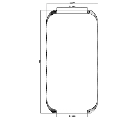 Bellow, air suspension (010.945)