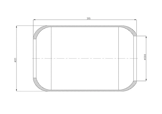 Bellow, air suspension (010.450.25)
