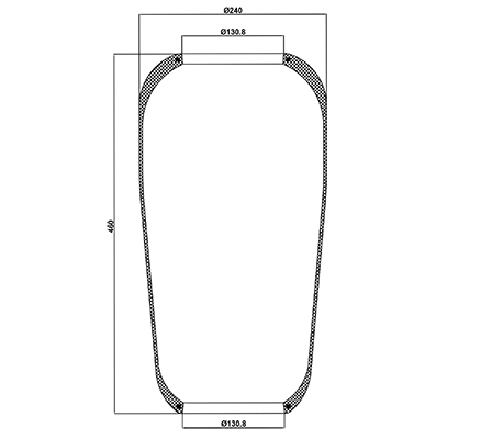 Bellow, air suspension (010.916)