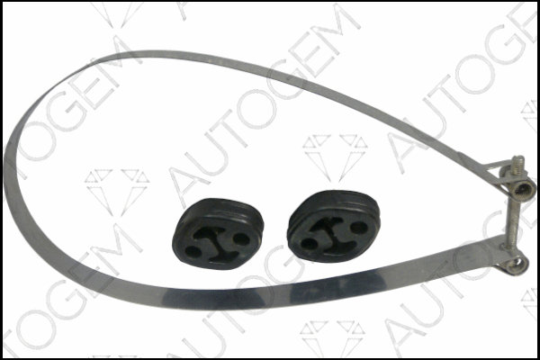 Clamping Piece Set, exhaust system (CSC697)