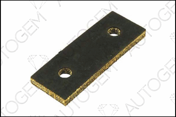 Rubber Strip, exhaust system (SS31)