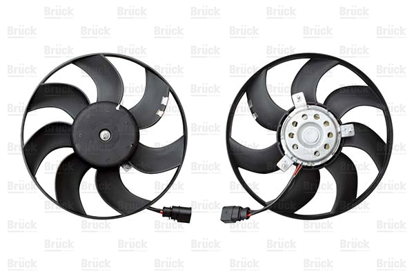 Electric Motor, radiator fan (1K0959455ES)