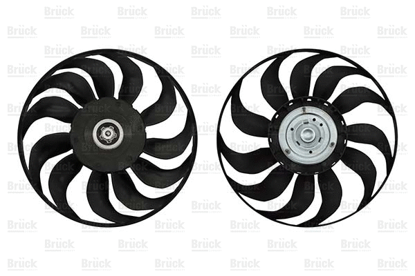 Fan Blade, air conditioning condenser fan (1H0119113)