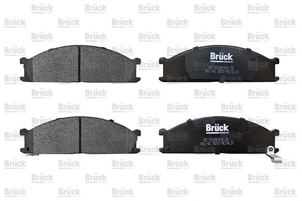 Brake Pad Set, disc brake (EE-7293D404)