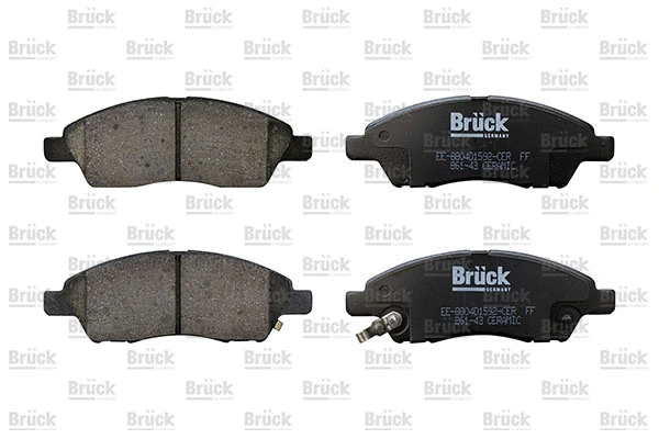 Brake Pad Set, disc brake (EE-8804D1592)