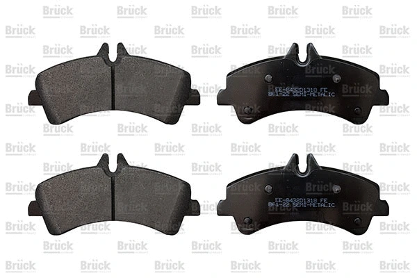 Brake Pad Set, disc brake (EE-8433D1321)