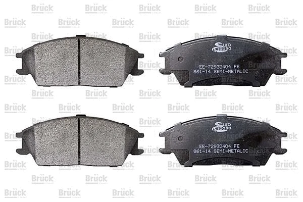 Brake Pad Set, disc brake (EE-7309D228A)