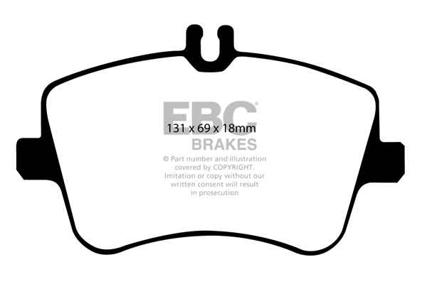 Brake Pad Set, disc brake (DP1365)