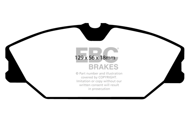 Brake Pad Set, disc brake (DP41369R)