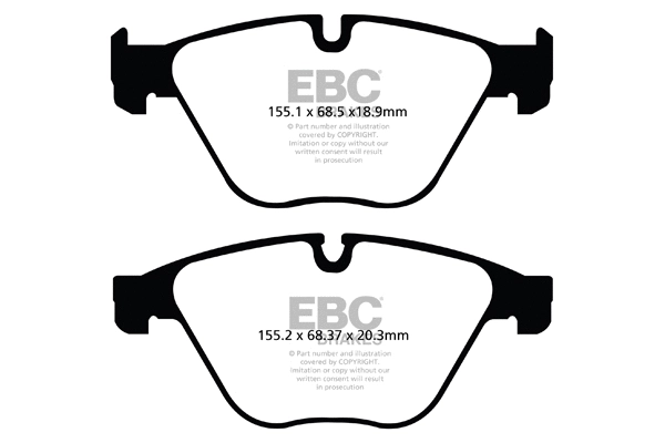 Brake Pad Set, disc brake (DP22103)