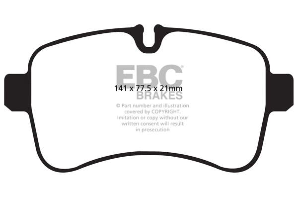 Brake Pad Set, disc brake (DP1979)