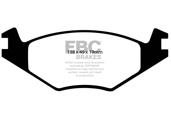 Brake Pad Set, disc brake (DP2517/2)