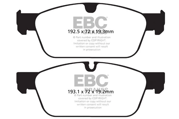 Brake Pad Set, disc brake (DP42156R)