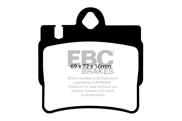 Brake Pad Set, disc brake (DP21364)