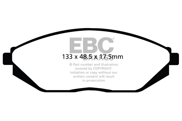 Brake Pad Set, disc brake (DP22097)