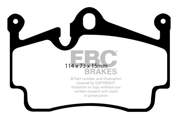Brake Pad Set, disc brake (DP31920C)