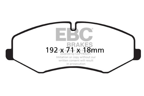 Brake Pad Set, disc brake (DP42060R)